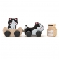Продукт CUBIKA - ДЪРВЕНА ИГРАЧКА НА КОЛЕЛА УМНИ КОТЕТА - 2 - BG Hlapeta